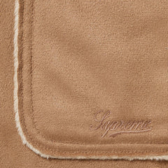 Faux Suede Snap Shirt