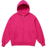 Small Box Zip Up Hooded Sweatshirt