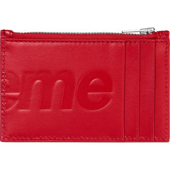 Leather Zip Card Holder
