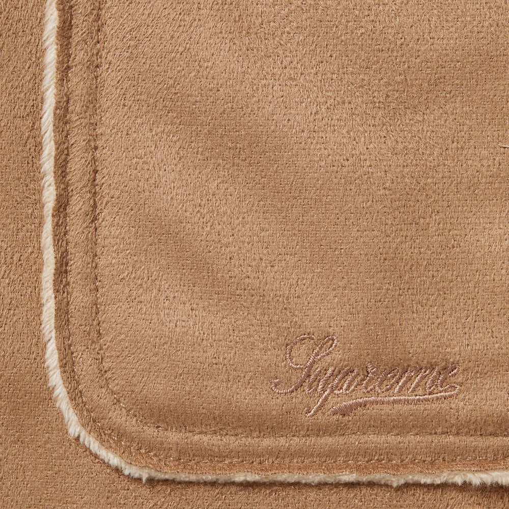 Faux Suede Snap Shirt