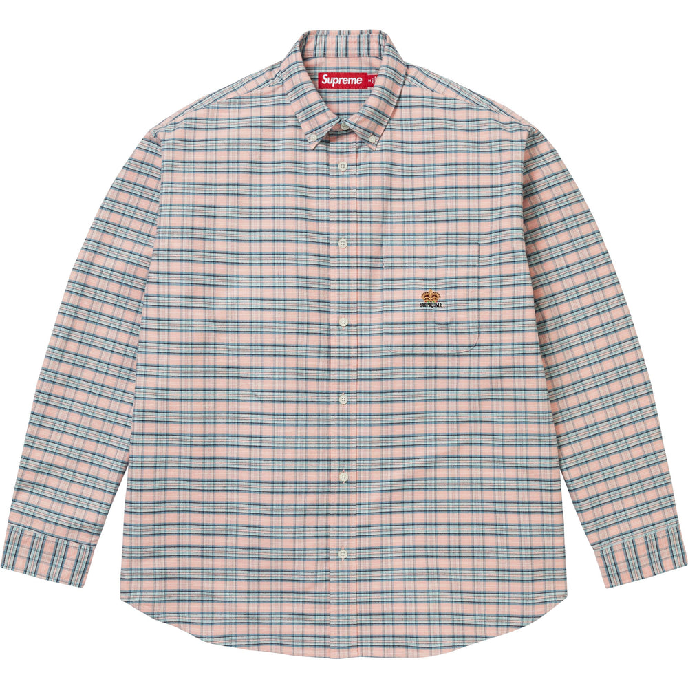Loose Fit Flannel Oxford Shirt