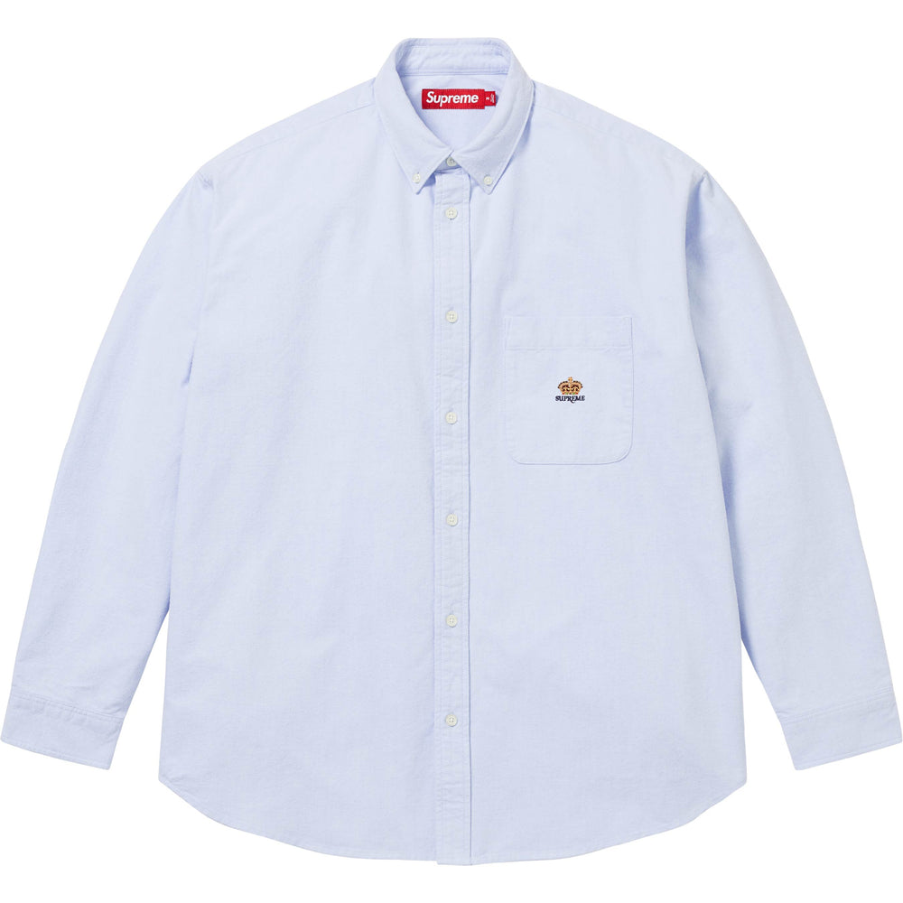 Loose Fit Flannel Oxford Shirt