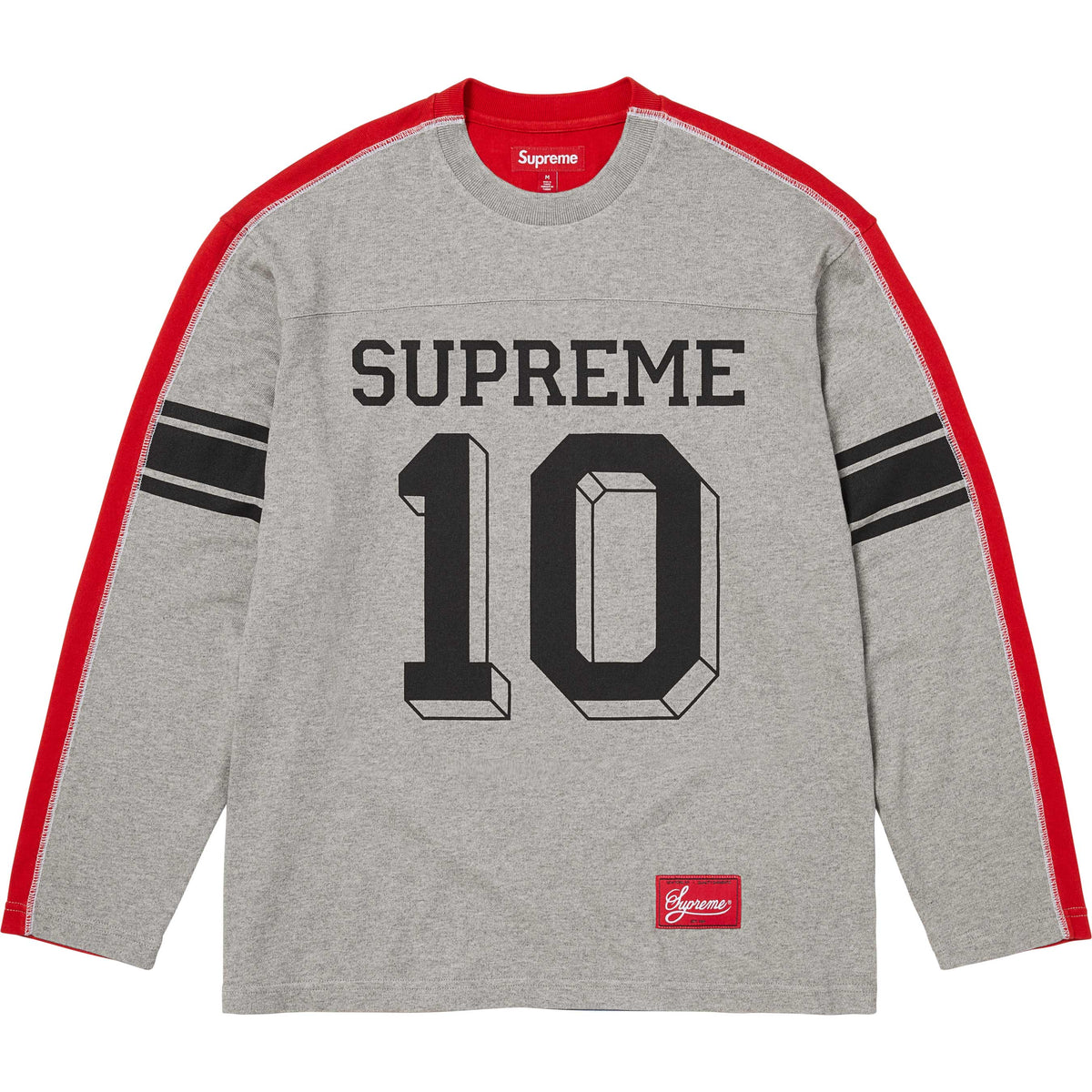 Split L/S Football Top
