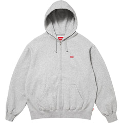 Small Box Zip Up Hooded Sweatshirt