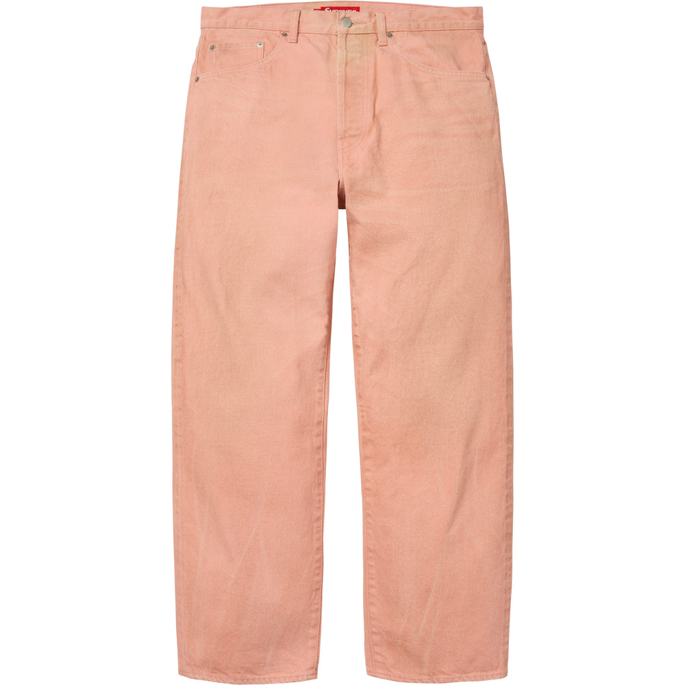 Distressed Loose Fit Selvedge Jean