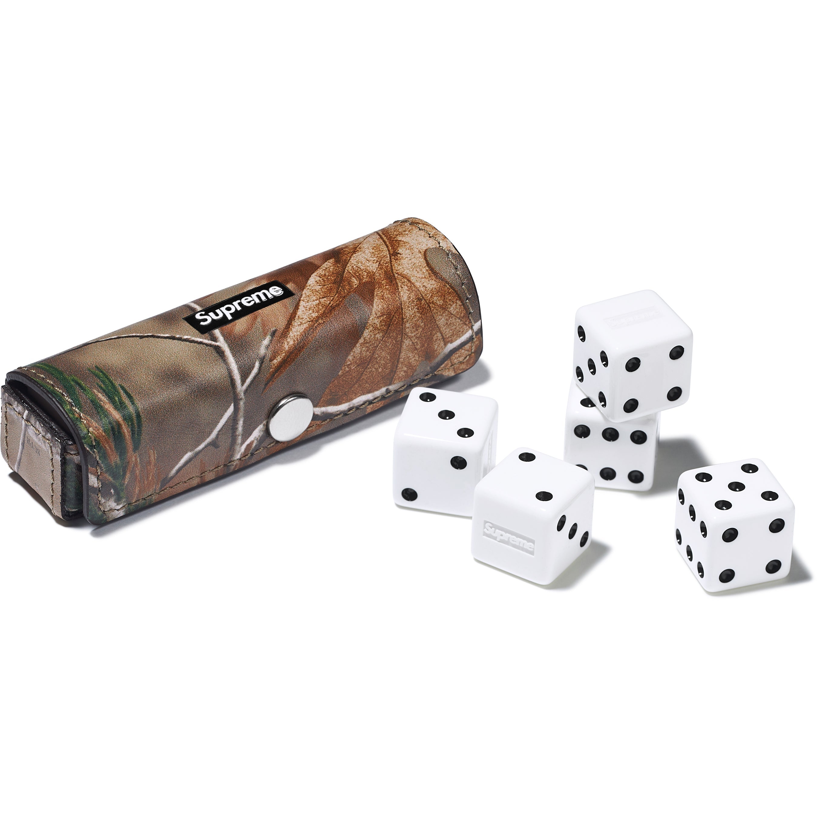 Leather Dice Set